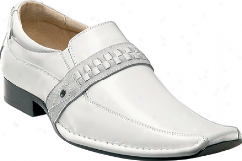 Stacy Adams Taurin 24650 (men's) - White Pleasant Leather