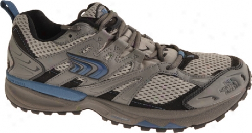 The North Face Single -track (men's) - Zinc Grey/aviator Blue