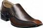 Stacy Adams Rook 24660 (men's) - Brown Smooth Leather