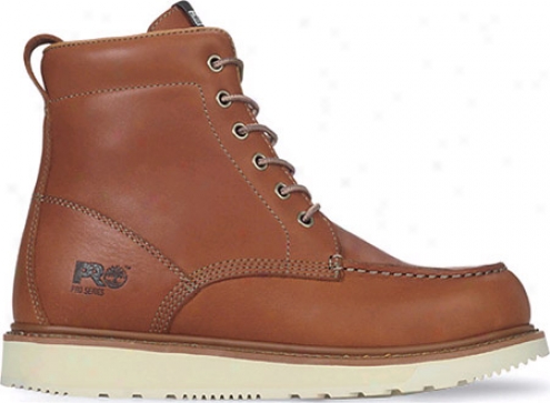 "timberland 6"" Pro Wedge Sole Soft Toe (men's) - Rust Full Grain"