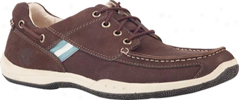 Timberland Earthkeepers Cupsole Sport Boat Shoe (men's) - Dark Brown Full Grain Leather/canvas