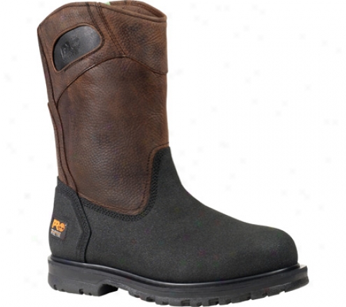 Timberland Powerwelt Wellington Steel Toe (men's) - Rancher Brown Oiled Full Graun Leather