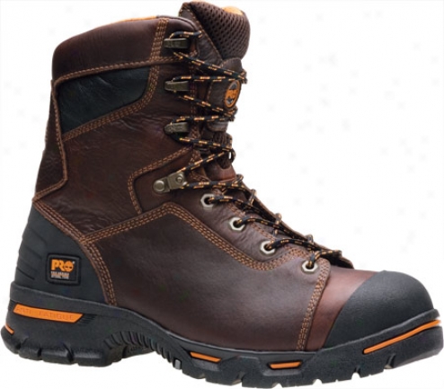 "timberland Pro Endurznce Pr 8"" Steel Toe (men's) - Brown Full Grain Leather"