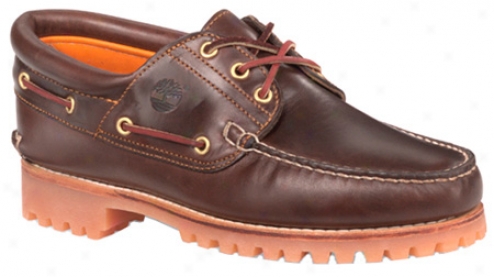 Timberland Traditional Handsewn 3-eyelet Classic Lug (men's) - Brown Pull Up Leather