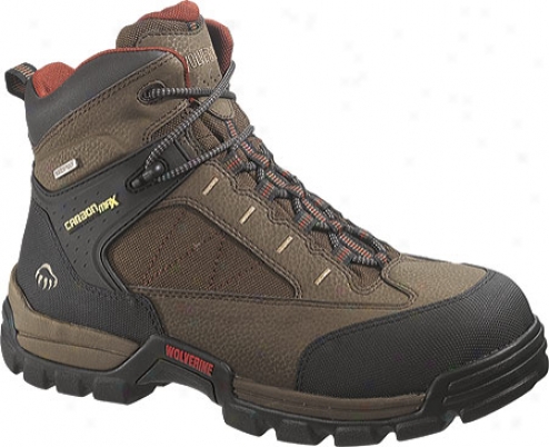"wolverine Amphibian Carbonmax Safety-toe Eh Gore-tex Wp 6"" (men's) - Brown"