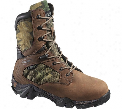 "wolverine Puma Insulated Waterproof Boot 8"" (men's) - Brown/mossy Oak&#174; Breakup Ii"