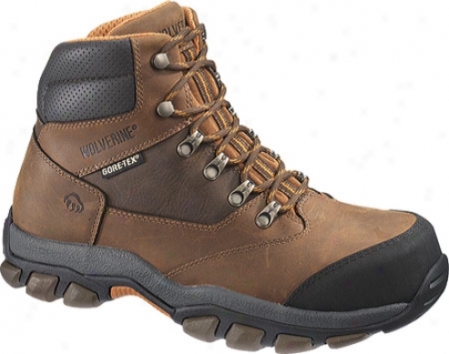 Wolverine Harden Gore-tex Waterproof Hiker St Eh (men's) - Brown/orange