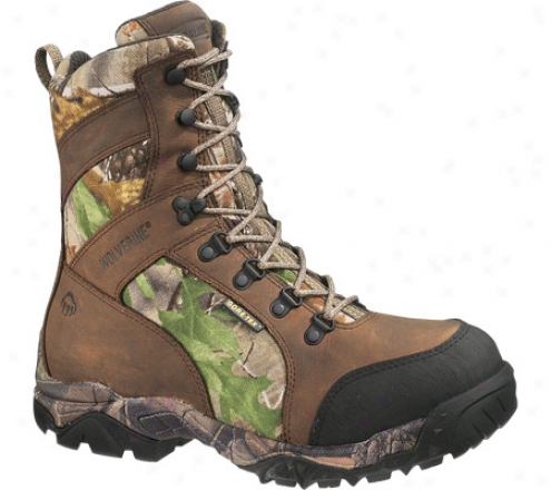 "wolverine Sportback Insuated Goer-tex Wp Boot 8"" (men's) - Brown/all Purpose Hd Green"