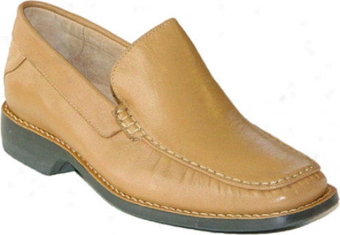 Zapato Idler Lo-03 (men's) - Gold Calfskiin Leather