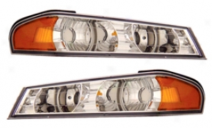 1994 Chevy Blazer Anzo Usa Clear Parking Lights 511033 Parking Lights With Black Frame