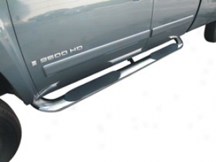 2000-2012 Chvey Tahoe Tuff-bar 4&quot; Oval Nerf Bars