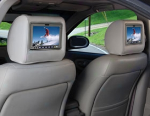 2002 Toyota Tundra Vizualogic Roadtrip Custom Headrest Monitors