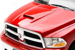 2005-2009 Dofge Ram 3d Carbon Hood Scoops