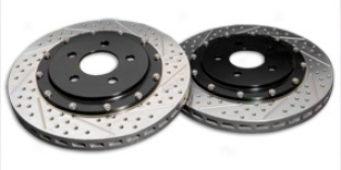 2010 Dodge Viper Baer Eradi Speed Plss Rotors 2141011 Front Pair