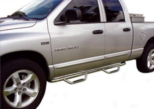 2011 Nissan Titan Go Rhino Dmoinator Ii Cab-length Nerf Bars D24352b Dominator Ii Cab-length Nerf Bars