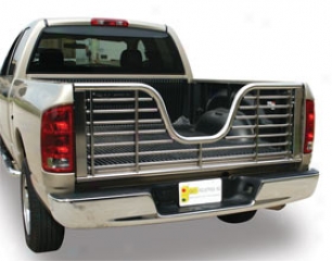 2012 Ford F-150 Go Industries Air Flow 5th Wheel Tailgate - Stainless 5636