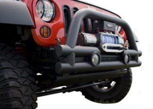 2012 Jeep Wrangler Rugged Ridge Stubby Tube Bumper 11561.12 Stubby Tube Full glass