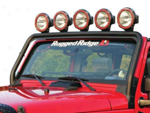 2012 Jeep Wrangler Rugged Ridge Windshield Light Bar 11232.21