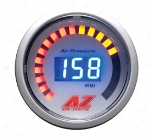 Air Zenith Digital Air Suspension Gauge Az220w Digital Appearance Pressure Gauge - White