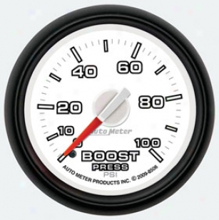 Autometer Dodge Factory Match Gauges 8506 Boost - Full Sweep/mexhanical