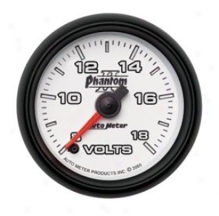 Autometer Phantom Ii Gauges 7591 Voltmeter