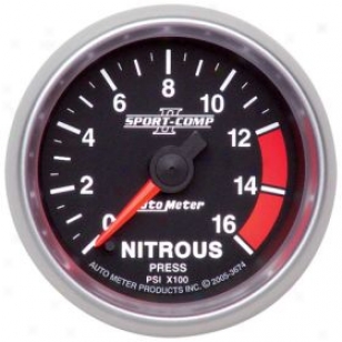 Autometer Amusement Comp Ii Gauges 3674 Nitrous Pressure