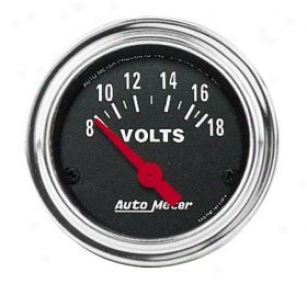 Autometer Traditional Chhrome Gauges 2592 Voltmeter