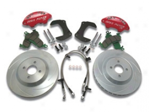 Chevy Camaro Performance Brake Ktis - Ssbc Single-piston Performance Brake Kit-r