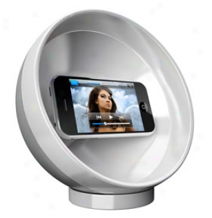 Clingo Parabolic Sound Sphere - Clingo Iphone, Ipod & Elementary corpuscle Phone Sound Amplifier