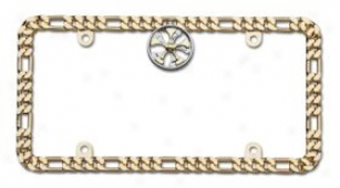 Cruiser Accessories Accent License Plate Frames 18370 Spinner Chain
