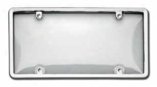 Cr8iser Accessories License Plate Combo Kits 60310 Combo Kit - Plastic Frame And Shield