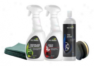 Eco Touch Wash, Wax & Shine Kit Ckww3 Waste; Wax & Shine Kit