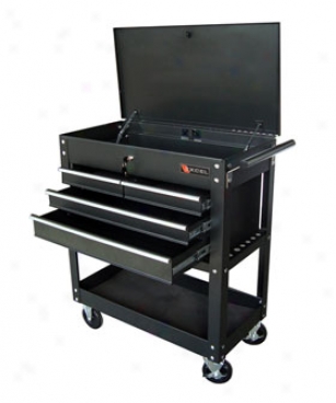 Excel 4-drawer Tool Cart - Excel Rolling Tool Carts