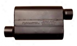 Flowmaster Mufflers Super 44 Series Muffler 942449 Offset Inlet / Same Side Offset Exit