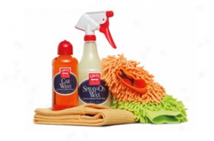 Griot's Garage Weekend Therapy Car Wash Kit - Spray Wax Car Wash Kit