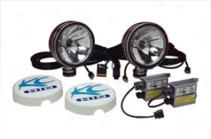 "kc Hilites Hid Off-road Lights Order 460 5"" Round Lojg Range/off-road System"