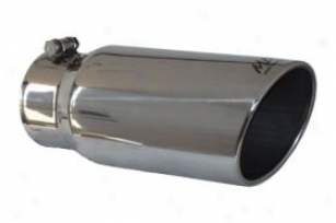 "mbrp Angle Rolled Exhaust Tip T5051 Outlet Size 5""; Inlet Size 4""; Length 12"""