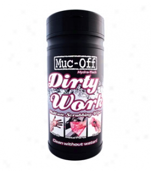 Mud-off Dirty Work Wipes - Grease & Oil Cleaning Hand Wipes