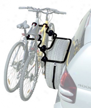 Rhino-rack Spare Wheep Bike Rack - Rhino Rack Spare Wheel 2 Bike Carrier