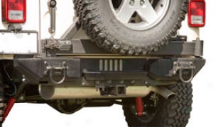 Rugged Ridge Aluminum Xhd Rear Bumper System - Rugged Ridge Xhd Rear Jeep Bumpers