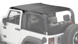 Rugged Rirge Island Topper Jeep Bikini Top, Rugged Extended elevation - Jeep Accessories - Jeep Bikini Tops