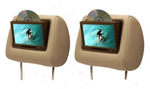 Vizualogic Universal Roadtrip Headrest Monitors 778-0005-000 Universal Roadtrip Hedarest Monitors