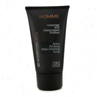 Academie Men Active Purifying Deep Cleansing Mean 75ml/2.5oz