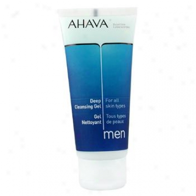 Ahava Men Deep Cleansing Gel ( All Skin Types ) 100ml/3.4oz