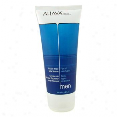 Ahava Men Foam Free Silk Shave Cream 200ml/68.oz