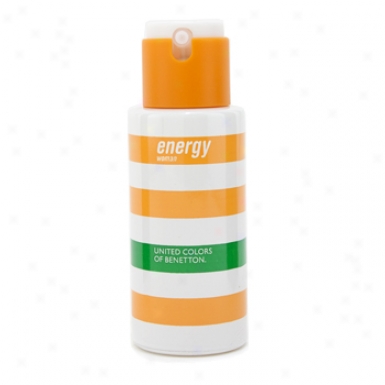 Benetton Energy Eau De Toilette Spray 50ml/1.7oz