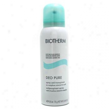 Biotherm Deo Pure Antiperspirant Spray 125ml/2.64oz