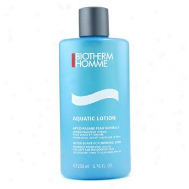 Biotherm Homme Aquatic After Shave Lotion ( Normal Skin ) 200ml/6.76oz