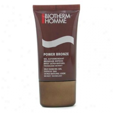 Biotherm Homme Power Bronze Self-tanning Gel Express Tan Ultra Natural Look 40ml/1.35oz
