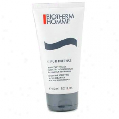Biotherm Homme T-pur Intense Purifying Scruffing Facial Cleanser 150ml/5.07oz